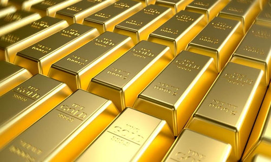 Front Of gold bars