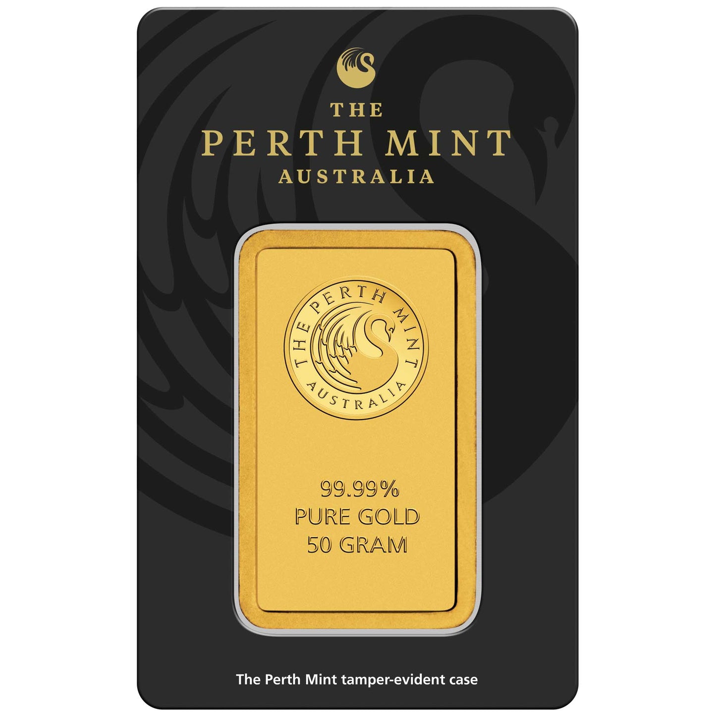 50g Peth Mint Gold Bar