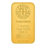 1 oz Gold Bar - Argor-Heraeus .9999 Fine