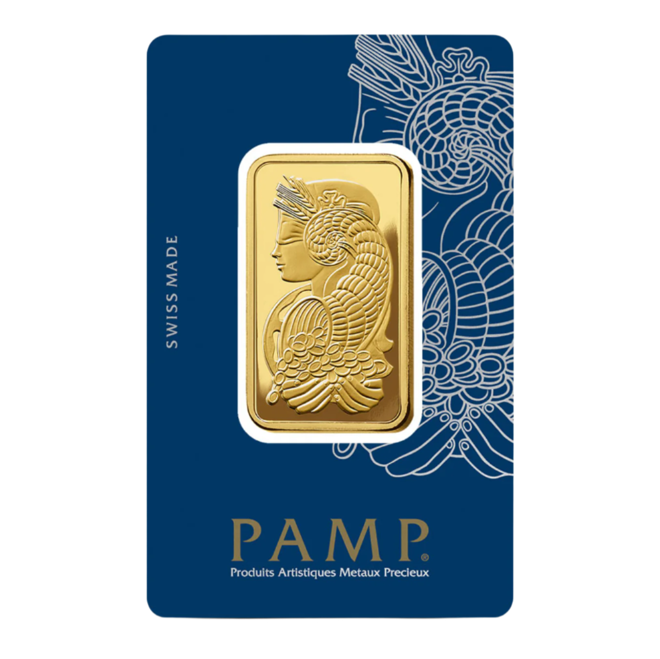 1 oz PAMP Suisse Lady Fortuna Veriscan Gold Bar