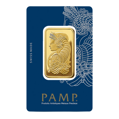 1 oz PAMP Suisse Lady Fortuna Veriscan Gold Bar