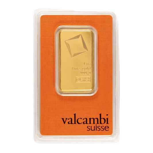 1 oz Valcambi Gold Bar