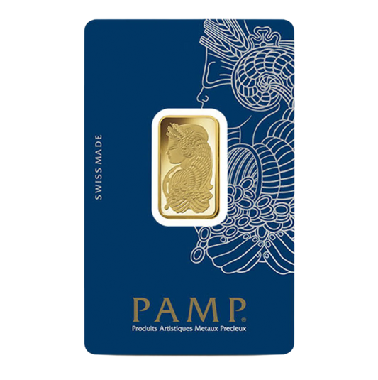 10 Gram PAMP Suisse Fortuna Veriscan Gold Bar