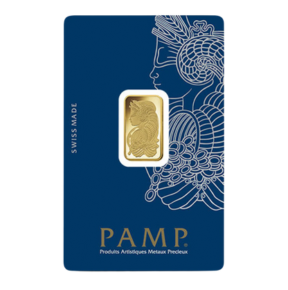 5 Gram PAMP Suisse Fortuna Veriscan Gold Bar